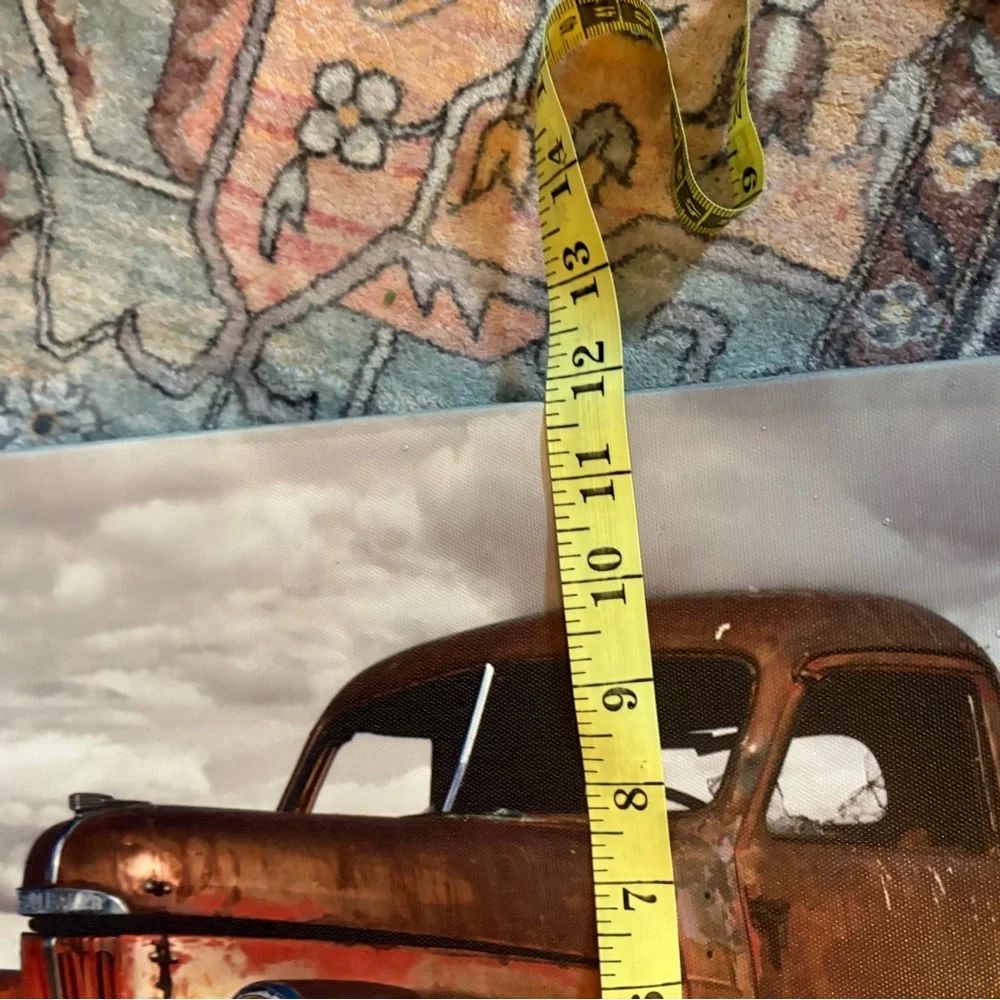Vintage Americana Wall Art  & Shower Curtain Set